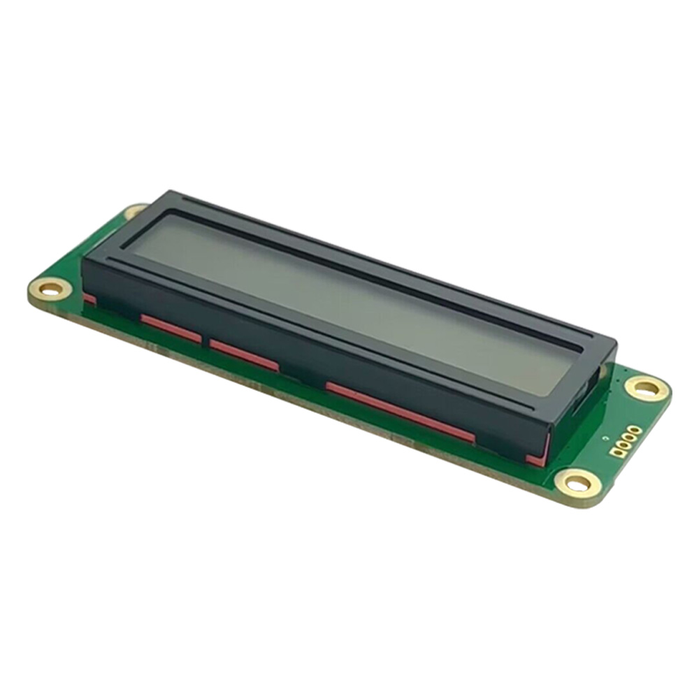 16x2 Character LCD Display Module for Compact Status UI