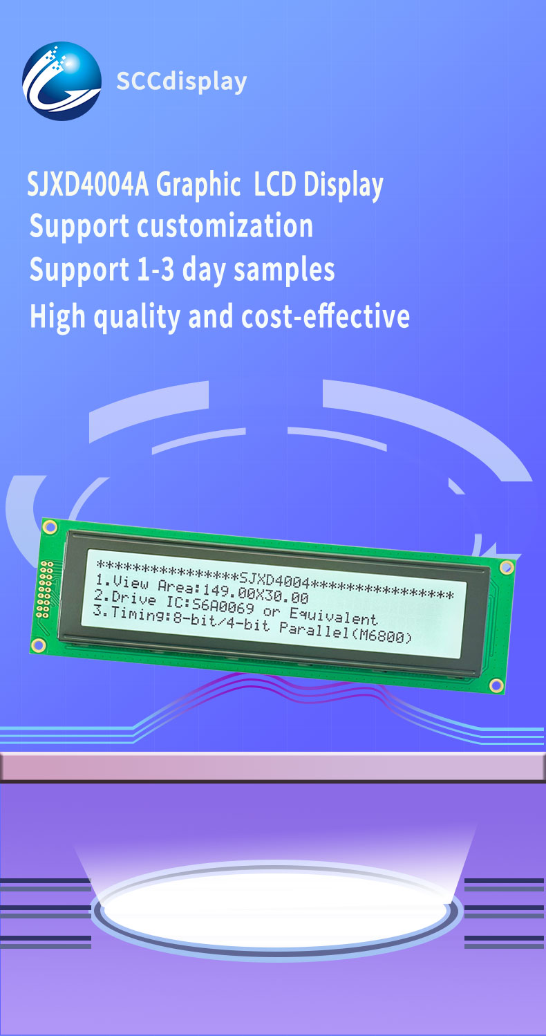 LCD Character Display Sizes-Backlight Display Module