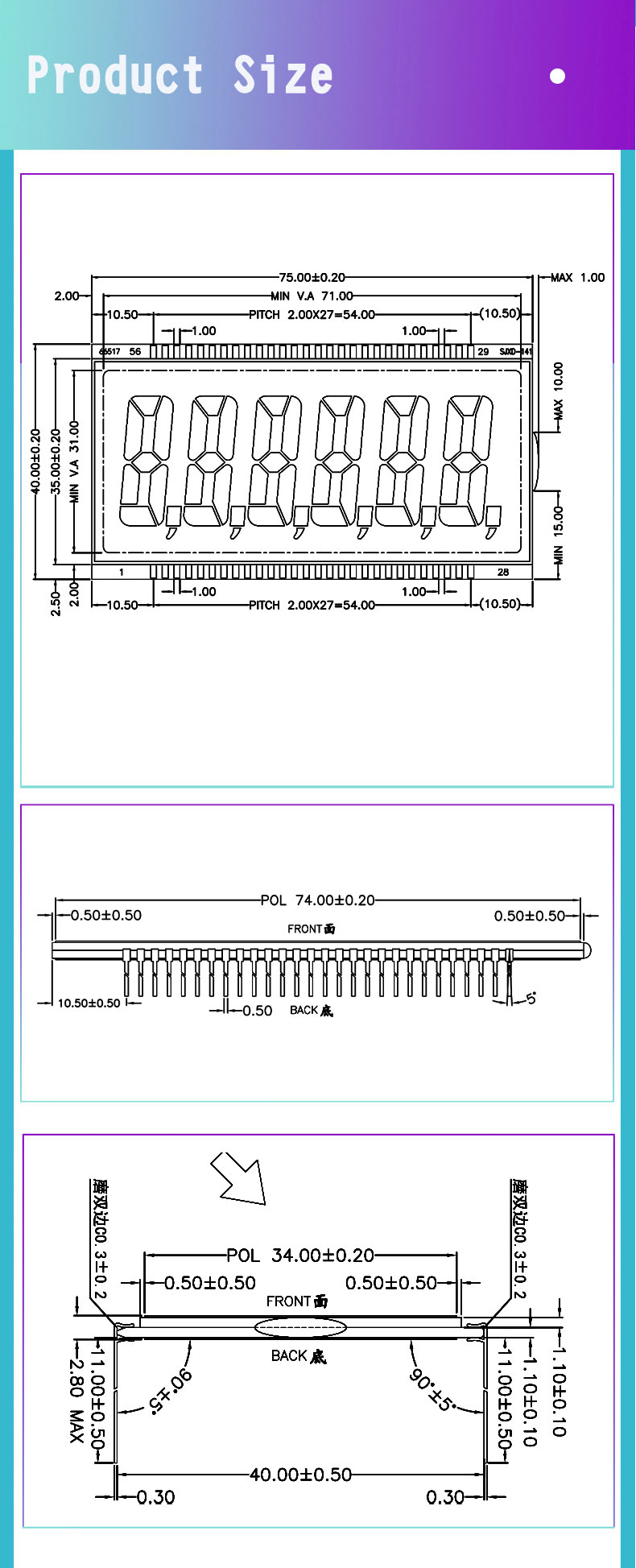 7 Segment LCD Display Cost Budget Friendly Display Option