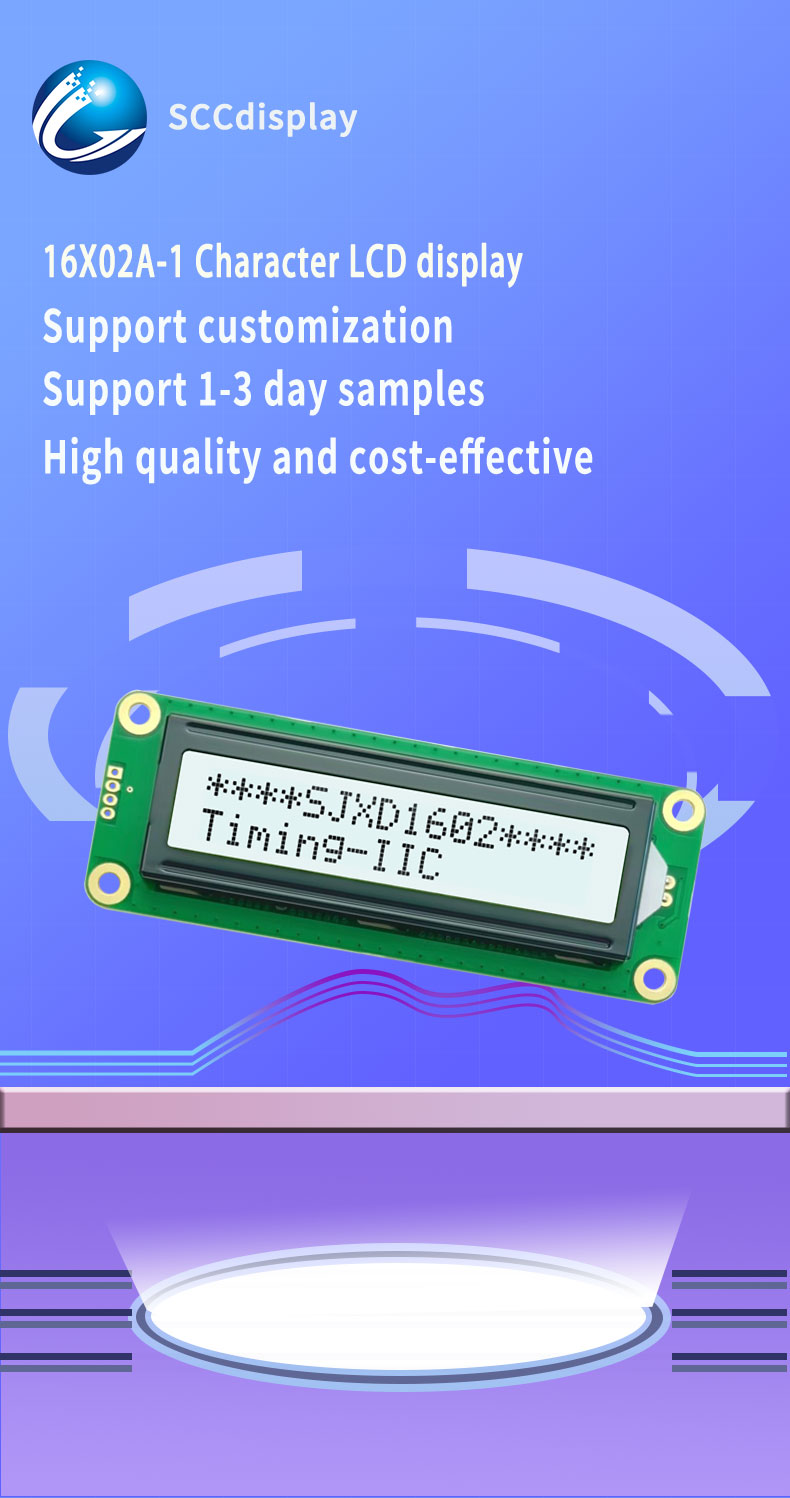 I2C 16x2 Arduino Lcd Display Module for Board Panels