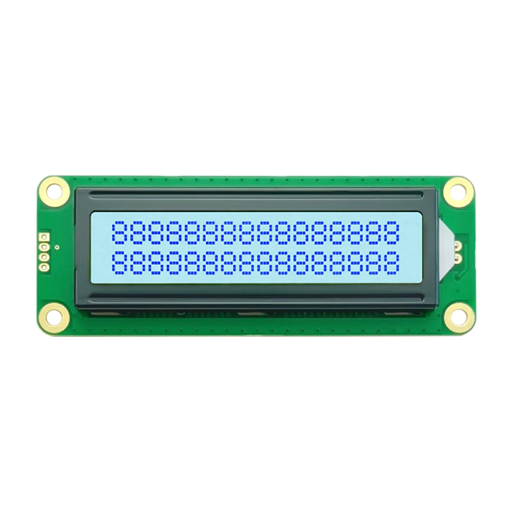 16x2 Character LCD Display Module for Compact Status UI