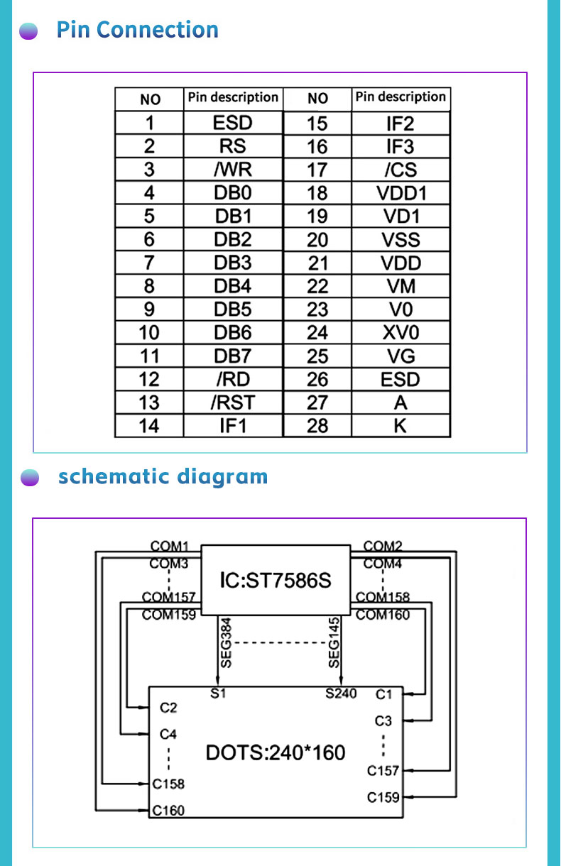 LCD Custom Display Module Advanced Compact Panel Design