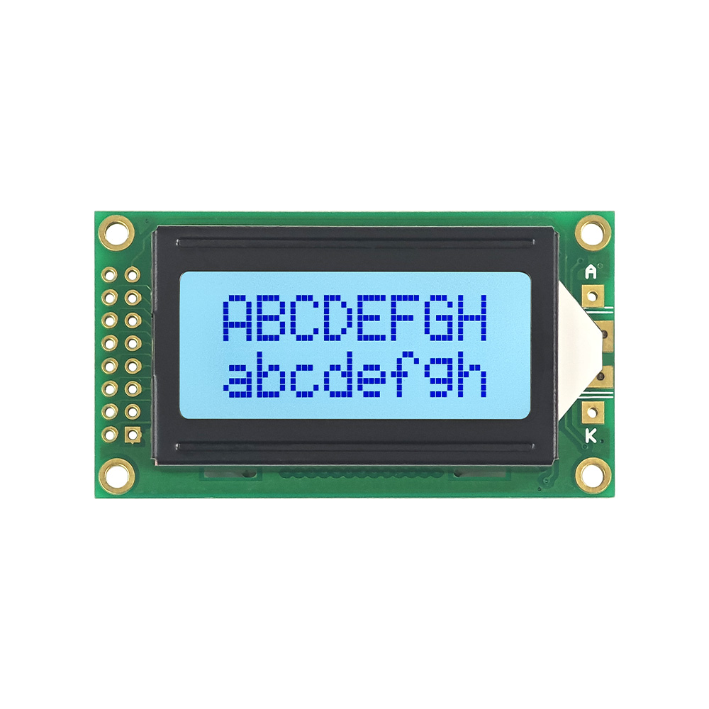LCD Character Display Corrupt Text - SJXD0802A-1