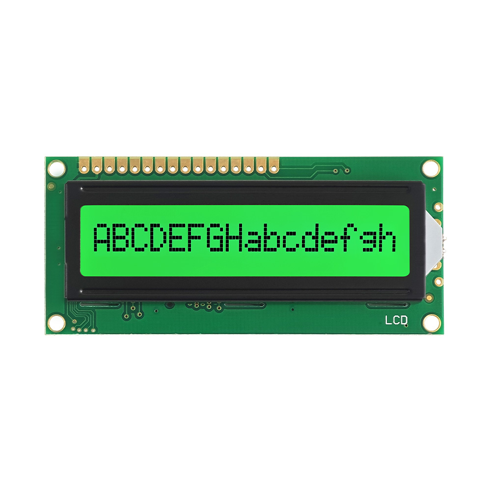 سبز کریکٹر LCD ڈسپلے - JXD1601A