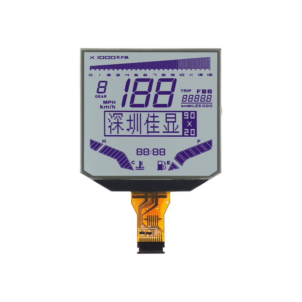 Tachometer LCD -Bildschirm