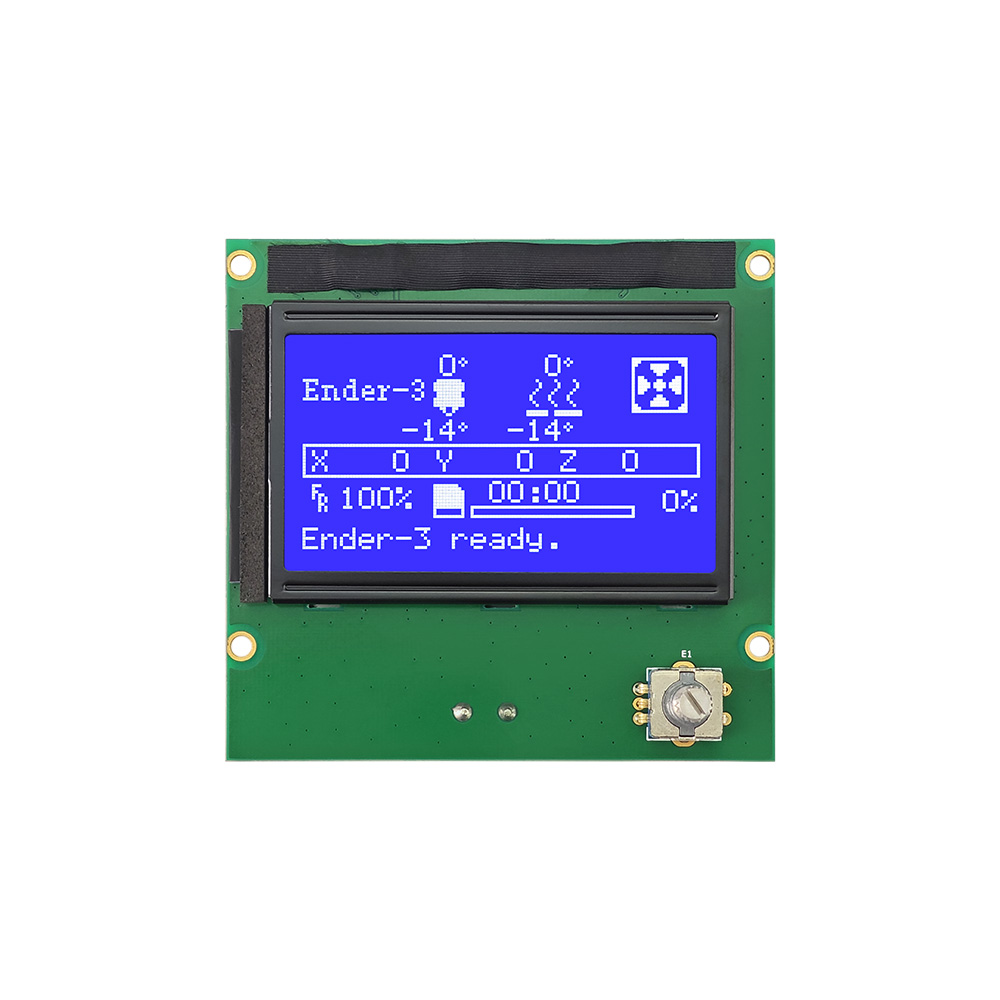 Knob 12864 LCD Control Module for Embedded Systems