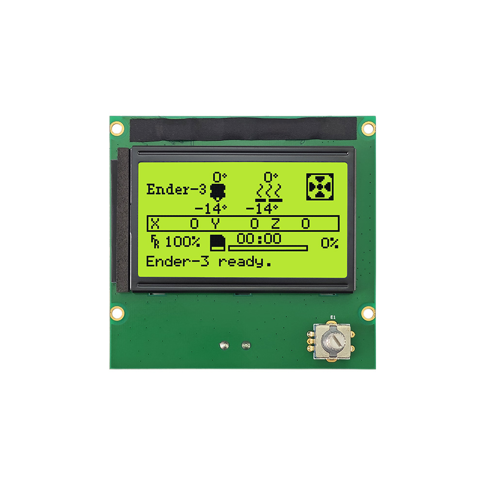 Industrial 12864 LCD Robust Graphic Display Panel Module