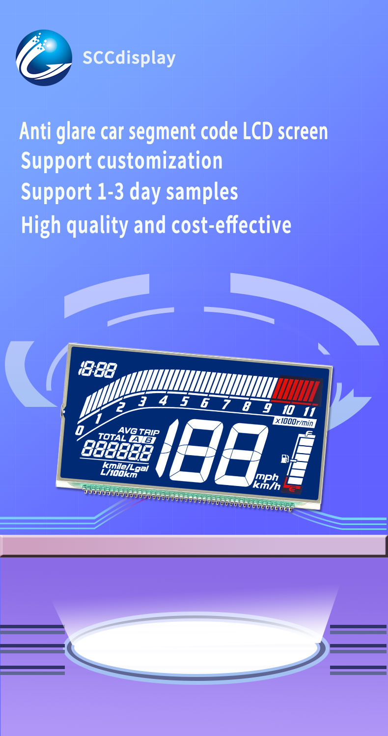 7 Segment LCD Screen Digital Readout Display Board Module