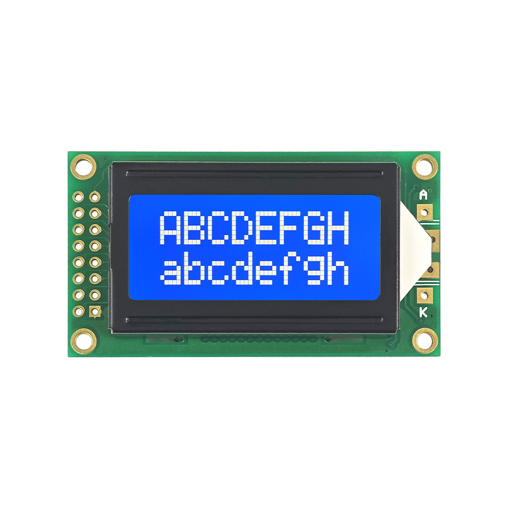8X2 Character LCD