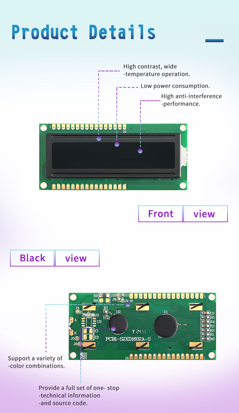 液晶ディスプレイ 1602 ピン配列 - Digital Industrial LCD Screen