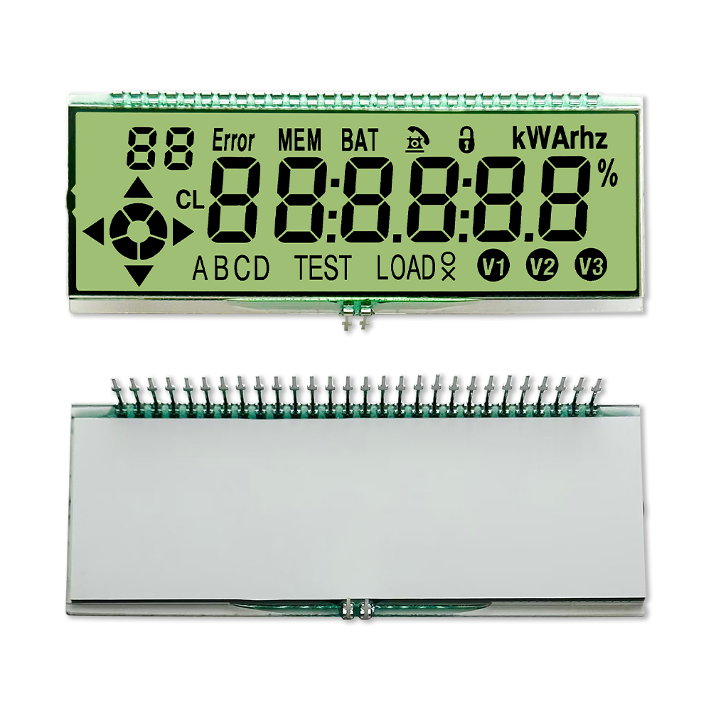 Electric Meter Segment Display
