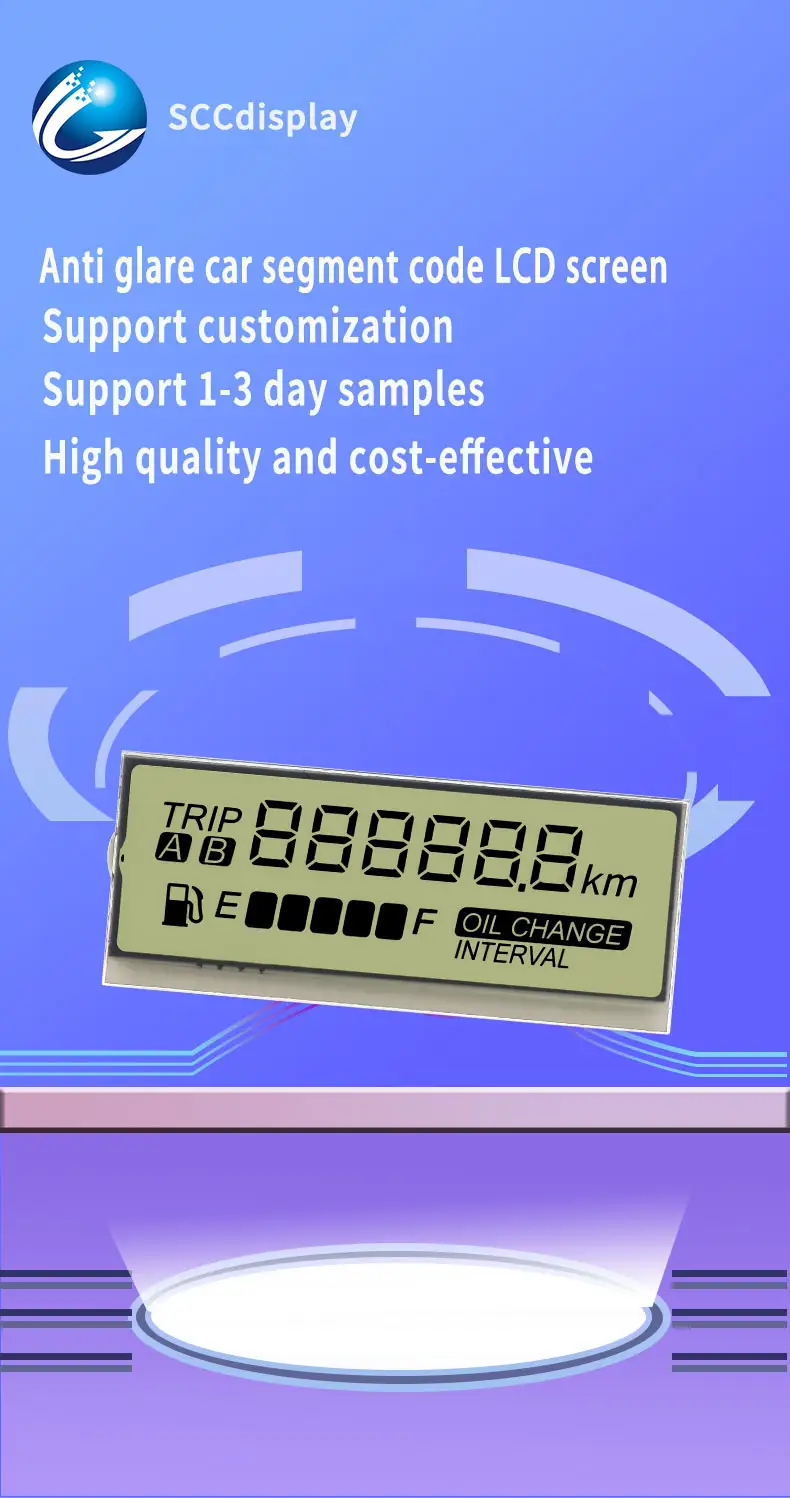 Motorcycle Cluster LCD