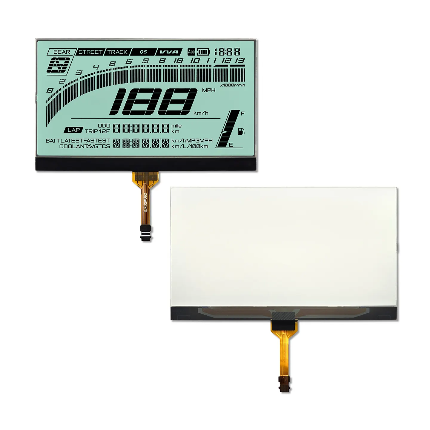Motorrad-COG-Segment-LCD