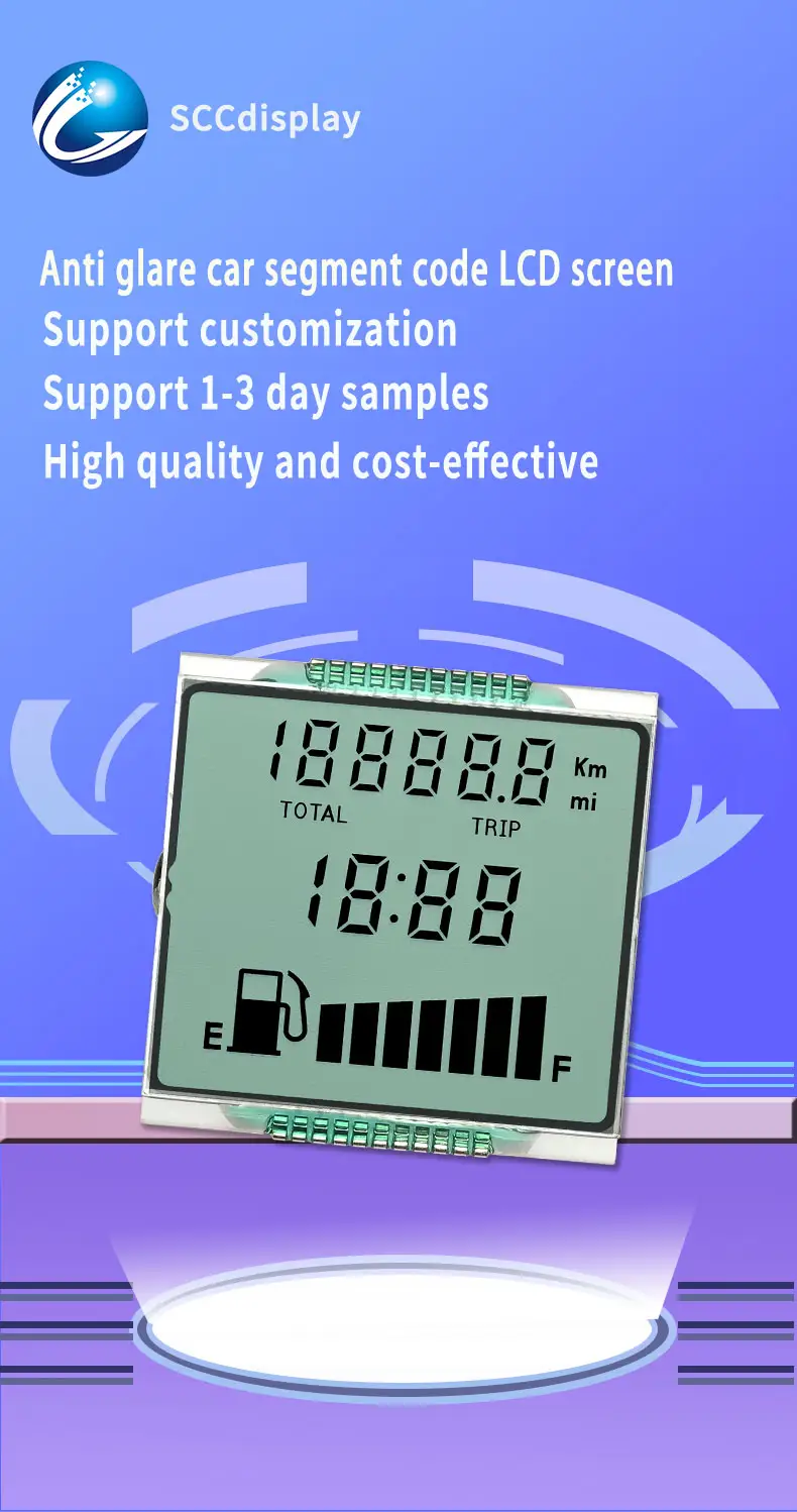 Motorcycle LCD Instrument Screen
