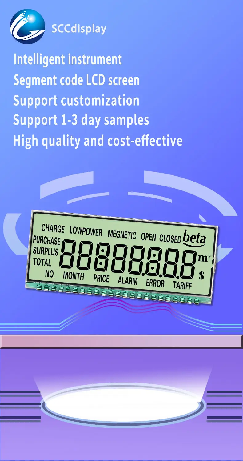 Electric Meter LCD Screen