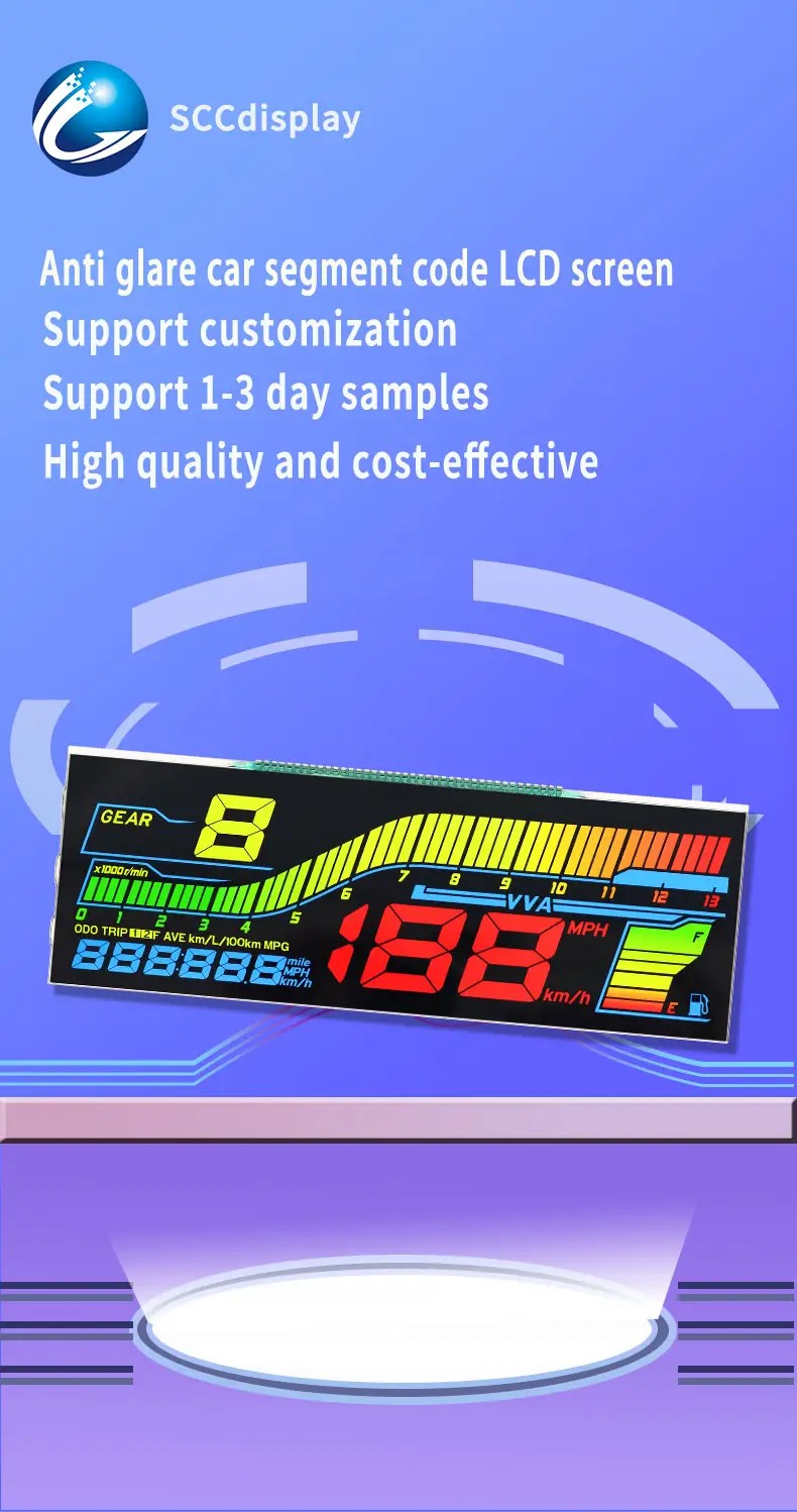 High Contrast VA LCD