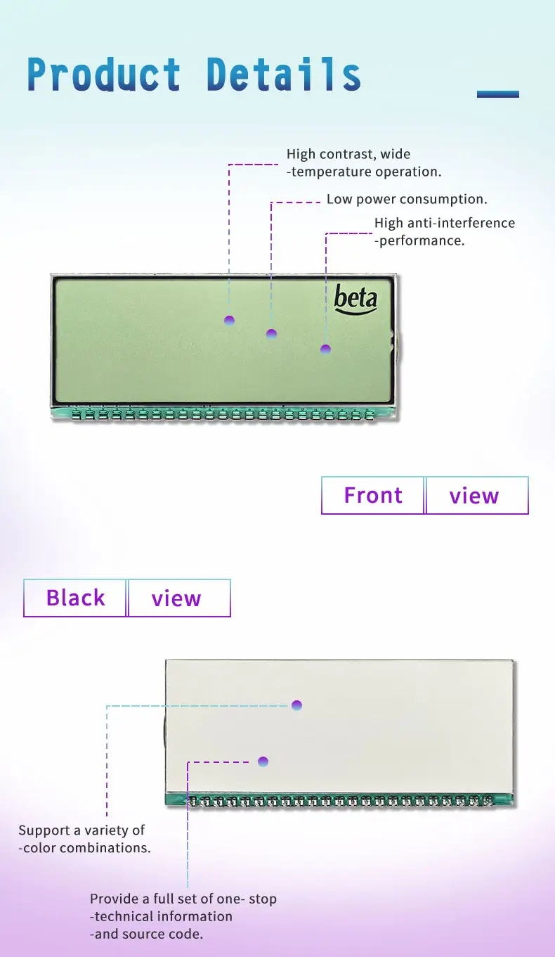 Electric Meter LCD Screen