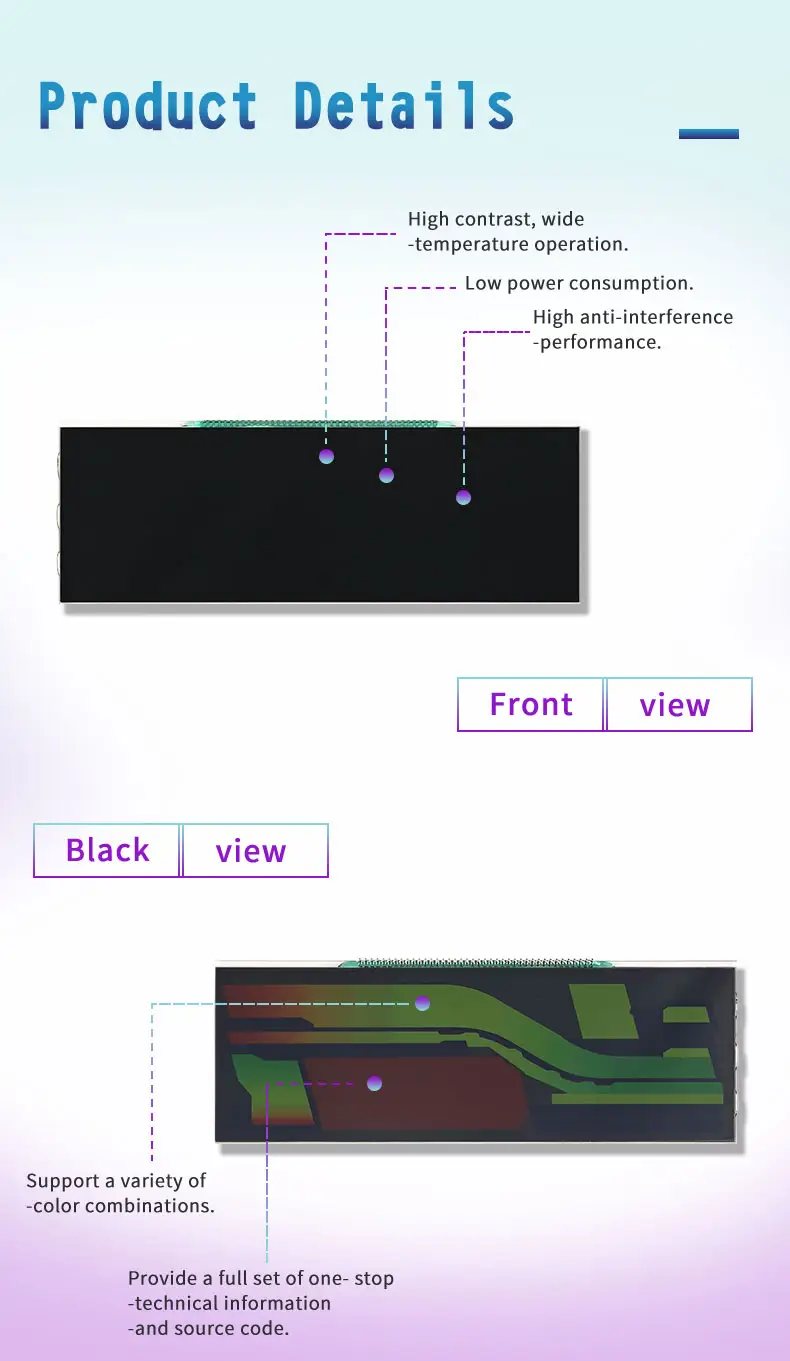 High Contrast VA LCD