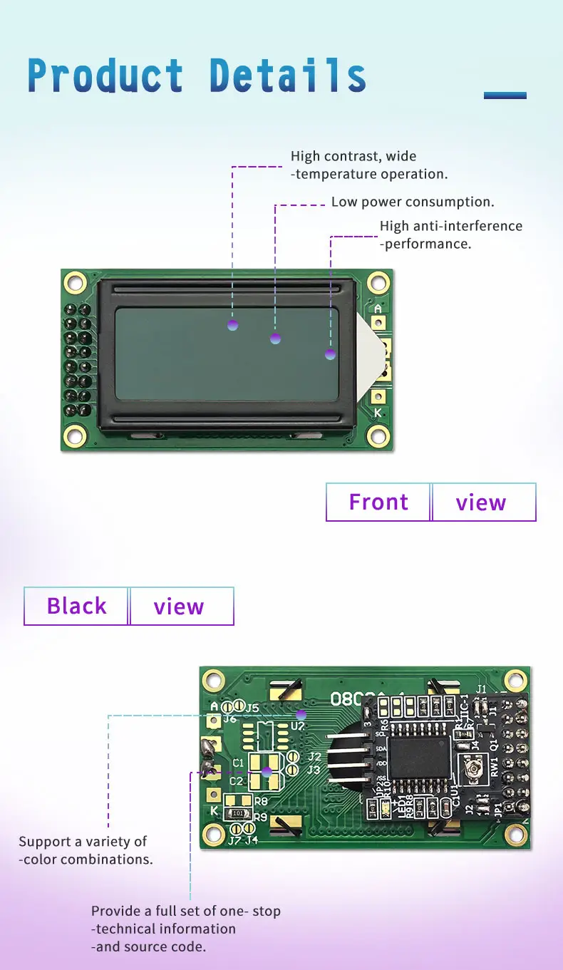 0802 LCD screen