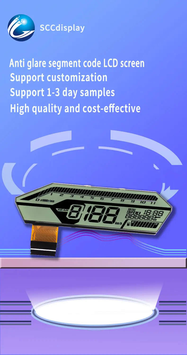 Monochrome Meter LCD