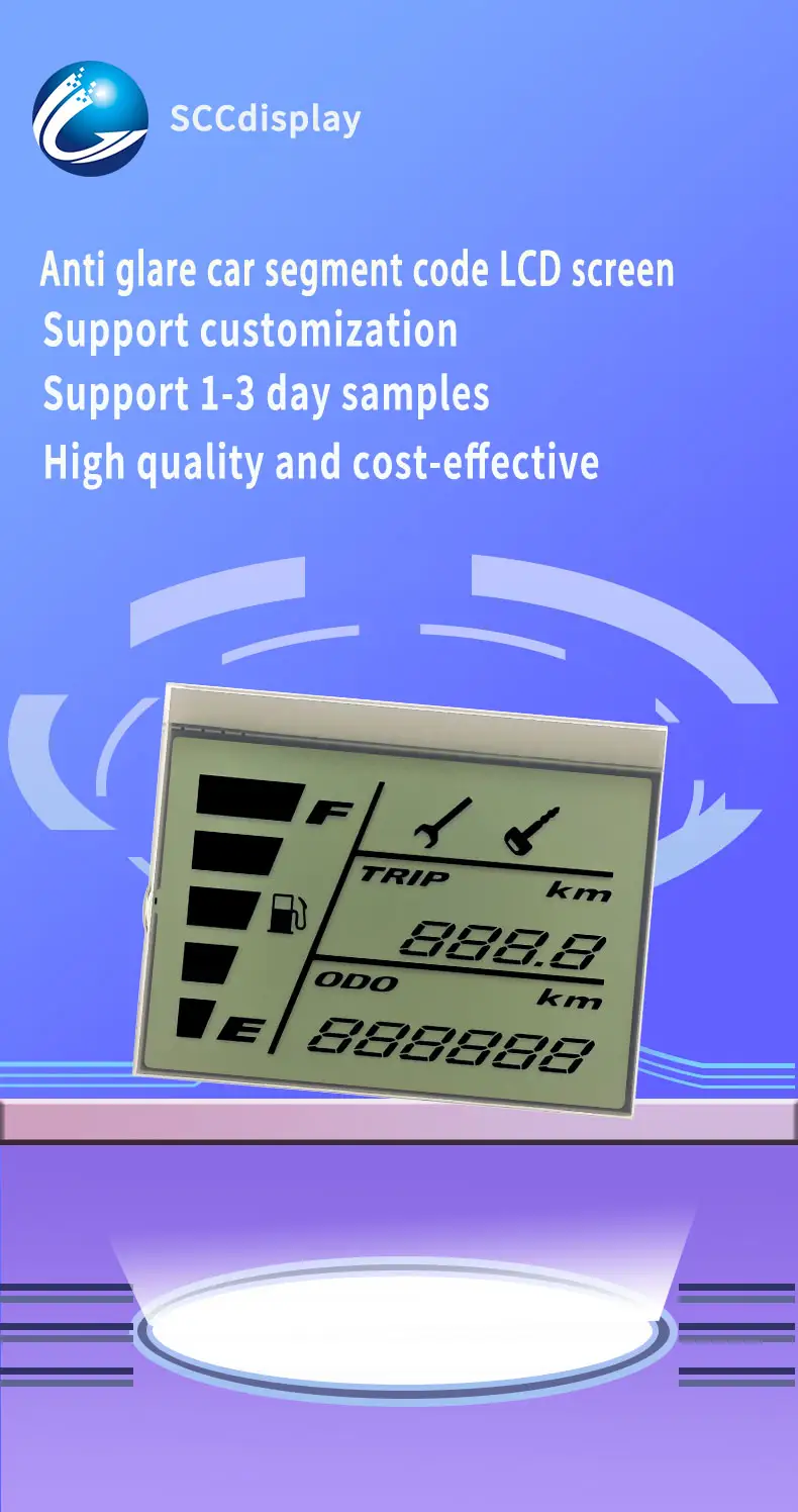Custom Segment LCD Display