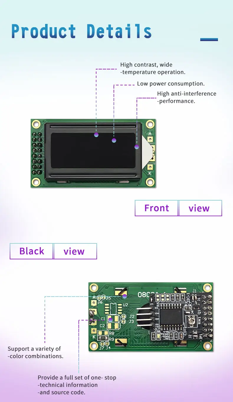 0802 LCD Manufacturer